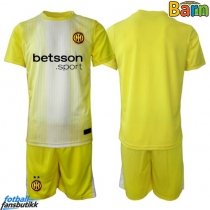 Inter Milan Keeper Bortedraktsett Barn 2025-26 Kortermet (+ Korte bukser)